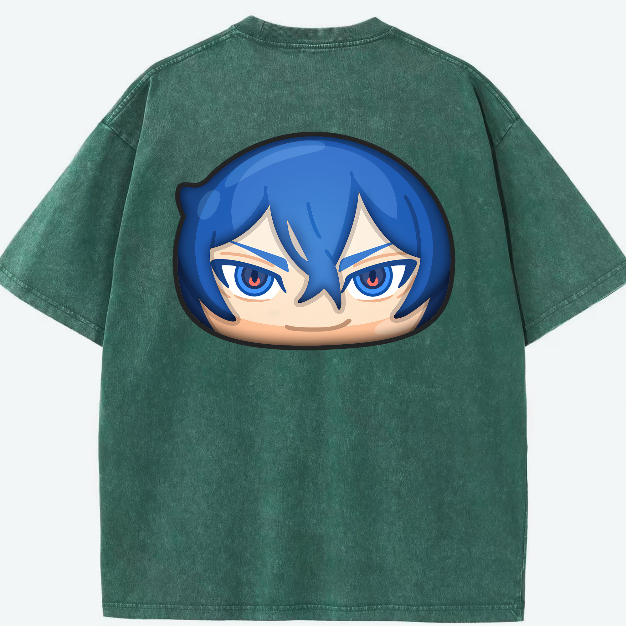 妖怪ウォッチ Yo-kai Watch 綿100% ヴィンテージ風 半袖Tシャツ（背面プリント）